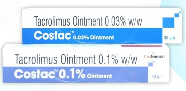 Costac Ointment 0.03% & 0.1% pack